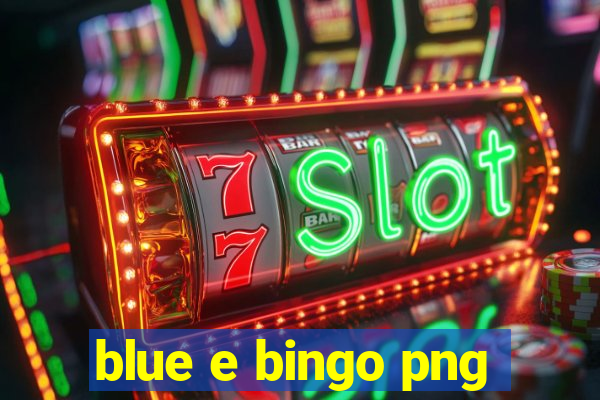 blue e bingo png